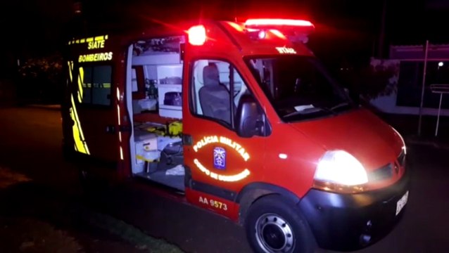 Siate atende jovem ferido no Jardim Canadá