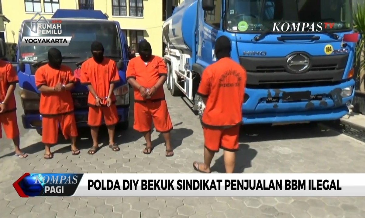 Polda DIY Bekuk Sindikat Penjualan BBM Ilegal, 24.000 Liter Solar Subsidi Disita