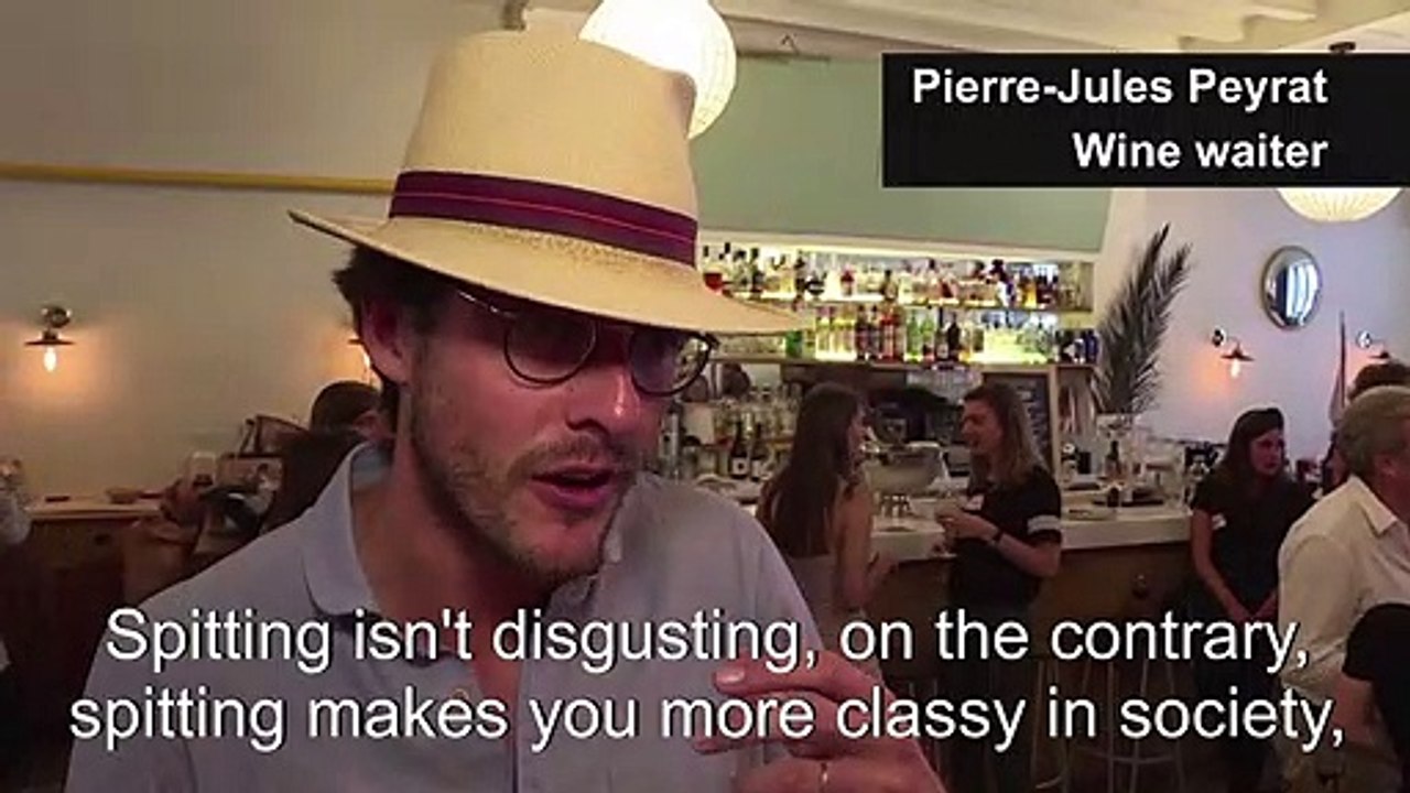 A waste of good wine? Non! Spitting is essential to tasting