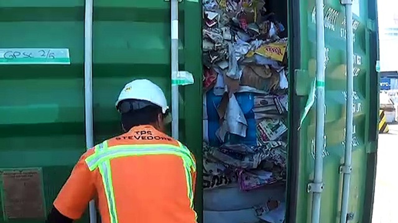 Indonesien schickt 210 Tonnen Müll zurück nach Australien
