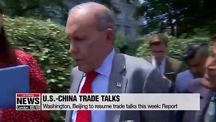 Download Video: U.S., China to relaunch trade talks; U.S. exempts medical, electronics from tariffs