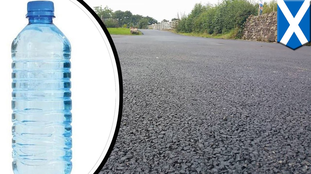 Using waste plastic to build roads
