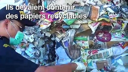 L'Indonésie va renvoyer 210 tonnes de déchets à l'Australie