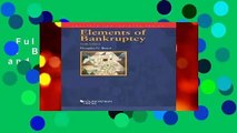 Full E-book  Elements of Bankruptcy (Concepts and Insights) Complete
