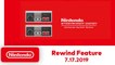 Nintendo Switch Online-  Nouvelle fonctionnalité, le Rewind