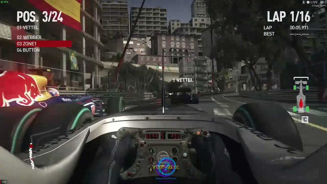 F1 2010 Career Monte Carlo race