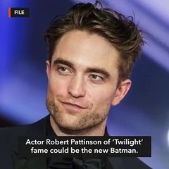 Robert Pattinson may be next 'Batman'