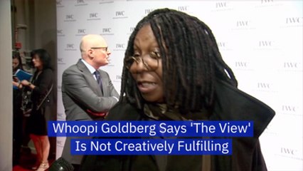 Whoopi Goldberg Is Mentally Tired Of 'The View'