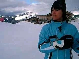 noemie descend du tire-fesses