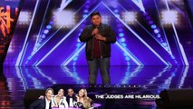 America's Got Talent 2019 Luke Islam Golden Buzzer Auditions 6