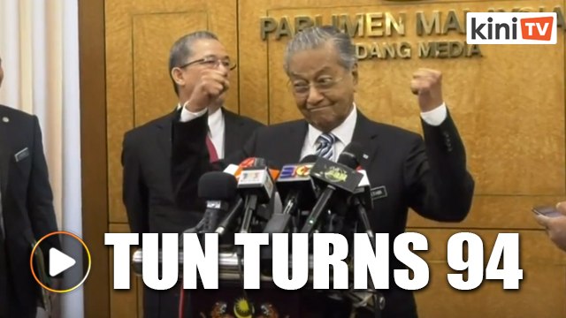 Dr Mahathir turns 94, but age hasn't slowed him down one bit