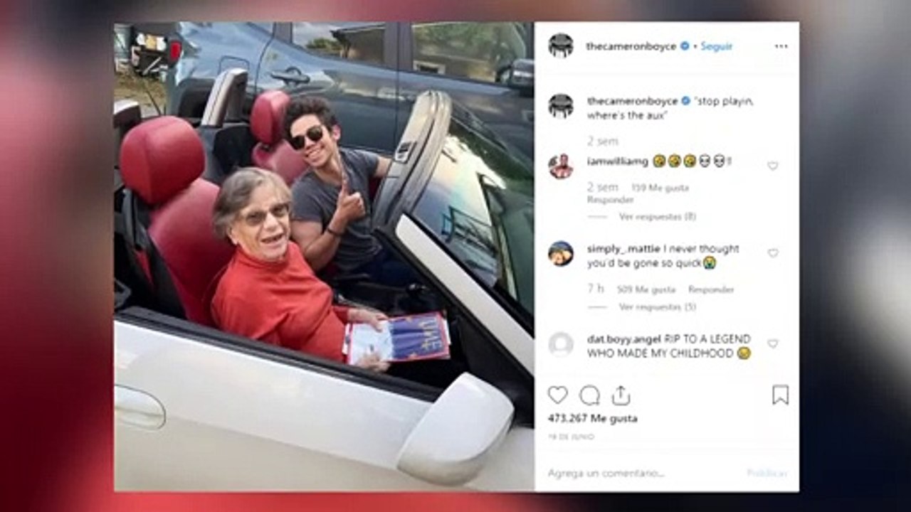 Muere Cameron Boyce a los 20 años