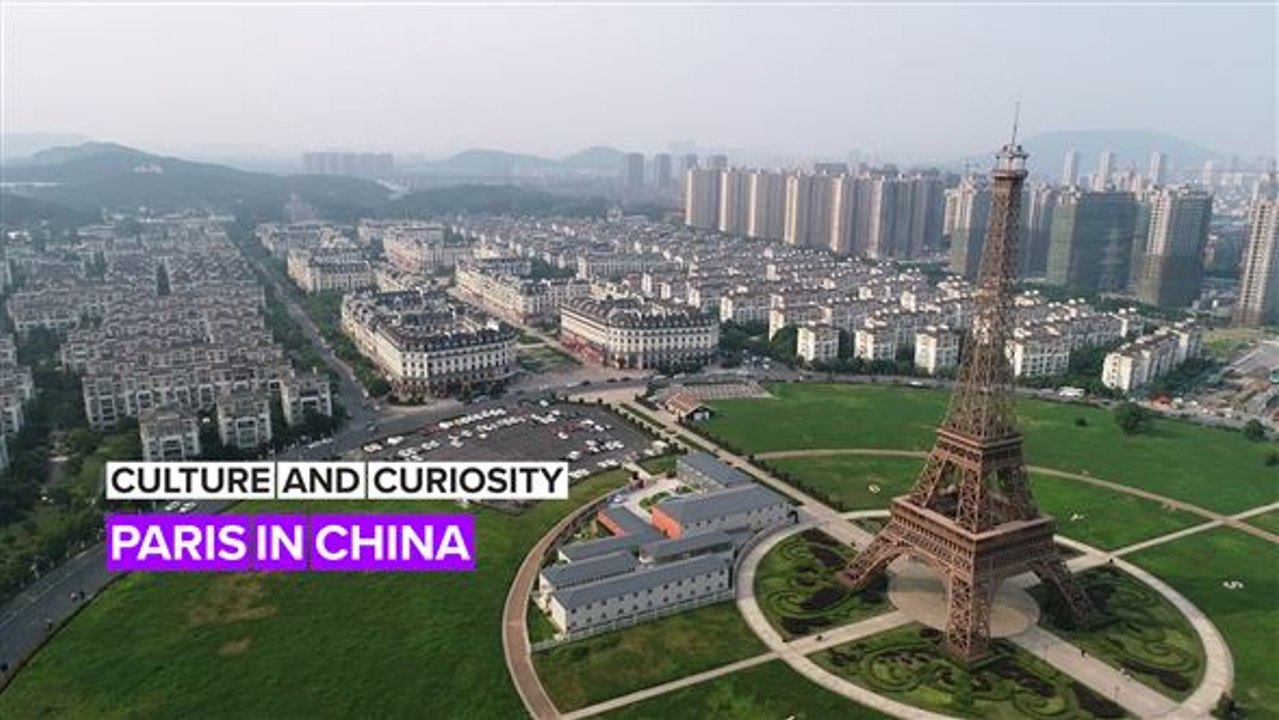 Think you're in Paris? Think again. Welcome to Tianducheng!