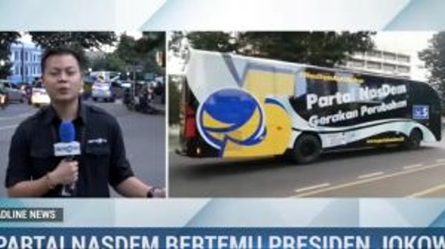 Surya Paloh Boyong Pengurus Partai NasDem Bertemu Jokowi