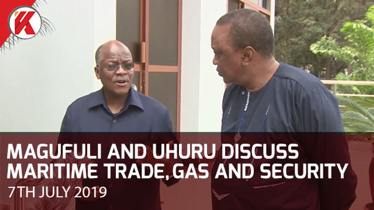 Magufuli and Uhuru Discuss Maritime Trade, Gas and Security
