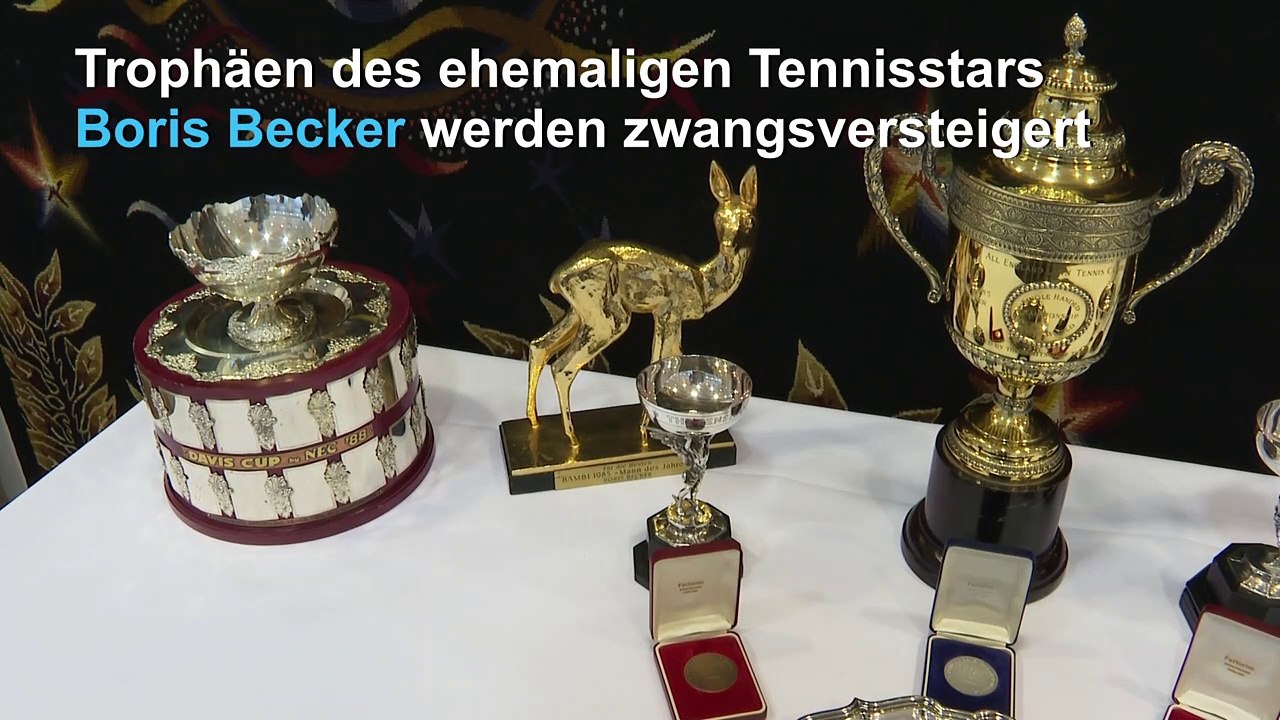 Boris Beckers Trophäen unterm Hammer