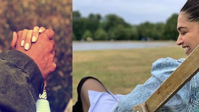 Deepika Padukone shares romantic picture with Ranveer Singh; Check Out | FilmiBeat