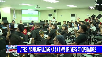 LTFRB, nakipagpulong na sa TNVS drivers at operators