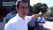Manila Mayor Isko Moreno expresses dismay while inspecting the Bonifacio Shrine
