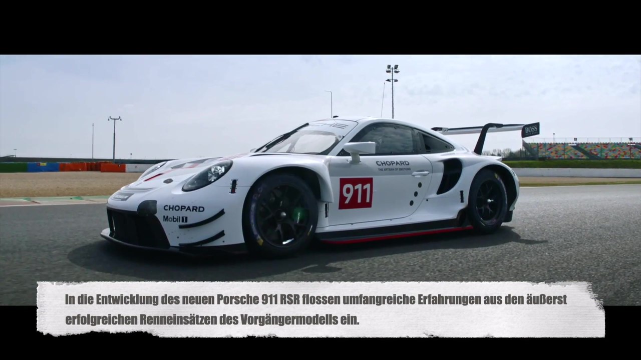 Neu konstruierter 911 RSR soll Weltmeistertitel verteidigen