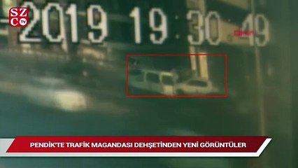Pendik'te trafik magandası dehşetinden yeni görüntüler