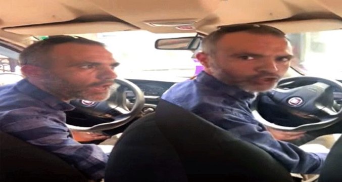Kısa mesafeyi duyunca çılgına dönen taksici, kadın yolcuyu indirmek istedi! Yolcu, o anları kaydetti