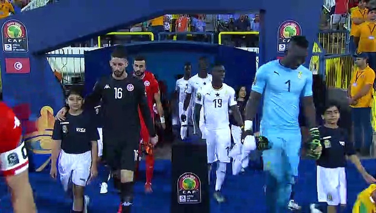 Ghana vs Tunisia Highlights 1(4) - 1(5), Africa Cup of Nations AFCON 2019  Round of 16
