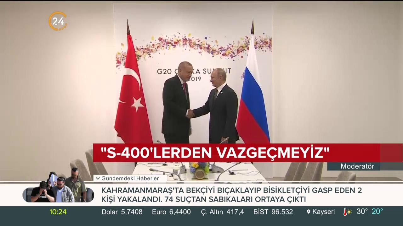 "S-400'lerden vazgeçmeyiz"