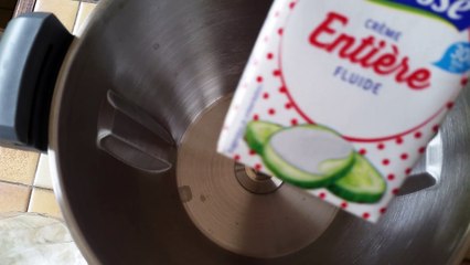 Crème type danette au toblerone au Compact Cook Elite pas à pas