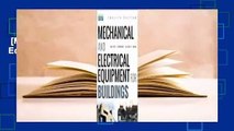 [MOST WISHED]  Mechanical and Electrical Equipment for Buildings