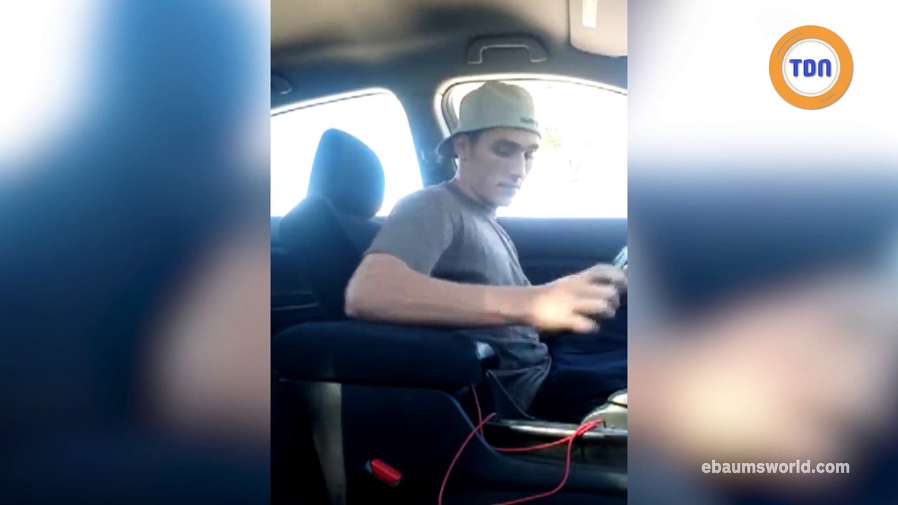 Il tente de voler son fournisseur  et crash sa voiture