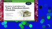 Full E-book  Every Landlord s Tax Deduction Guide  Review