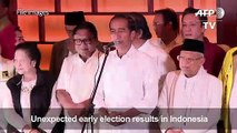 Indonesia's Joko Widodo re-elected president as rival cries foul