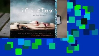 About For Books  If I Stay by Gayle Forman