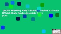 [MOST WISHED]  AWS Certified Solutions Architect Official Study Guide: Associate Exam (Aws