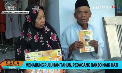 Menabung Puluhan Tahun, Akhirnya Para Pedagang Ini Bisa Pergi Haji