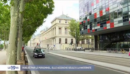 L'incroyable  témoignage d'une femme qui a accouché seule dans un hôpital de Lyon "J'ai hurlé pendant une demi-heure"