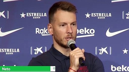Neto: "Barcelona’da olmak gurur verici"