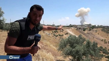 جرحى في غارة لطيران الاحتلال الروسي على بلدة جبالا جنوب إدلب –