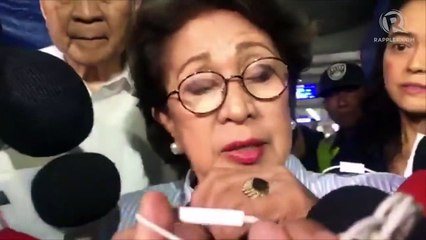 Télécharger la video: Ex-Ombudsman Morales slams China for 'bullying' after Hong Kong deportation