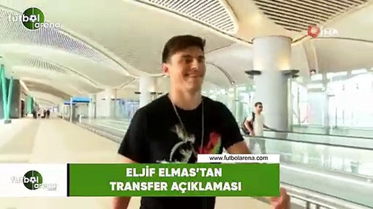 Eljif Elmas: "Transferle ilgili bilgim yok"