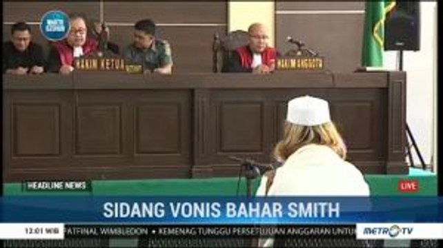 Bahar Smith Jalani Sidang Vonis Kasus Penganiayaan