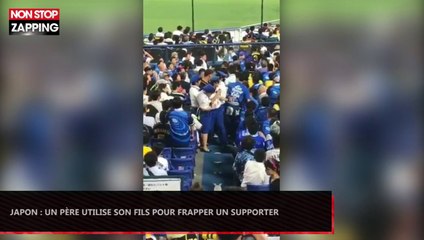 Japon : Un père utilise son fils pour frapper un supporter de baseball (Vidéo)