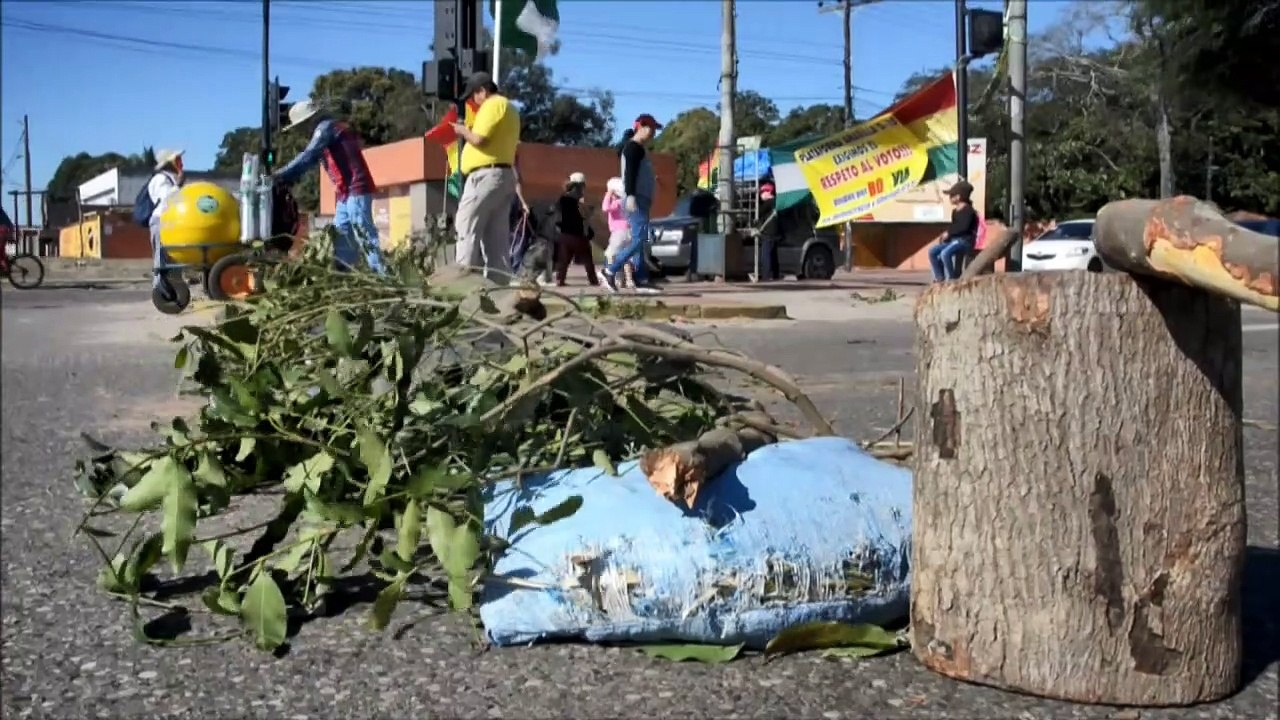 Bloqueios contra Evo Morales