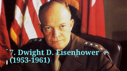 Los presidentes que ha habido en EEUU en los últimos 100 años