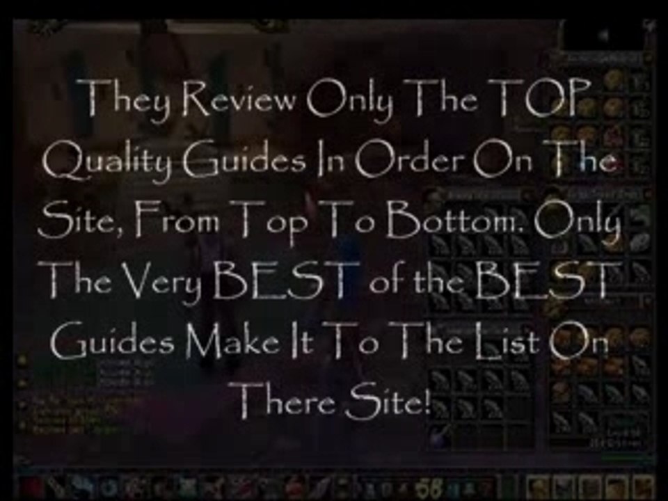 Seen The Top Warcraft Guide? Its a Wow Guide Thats Gold!
