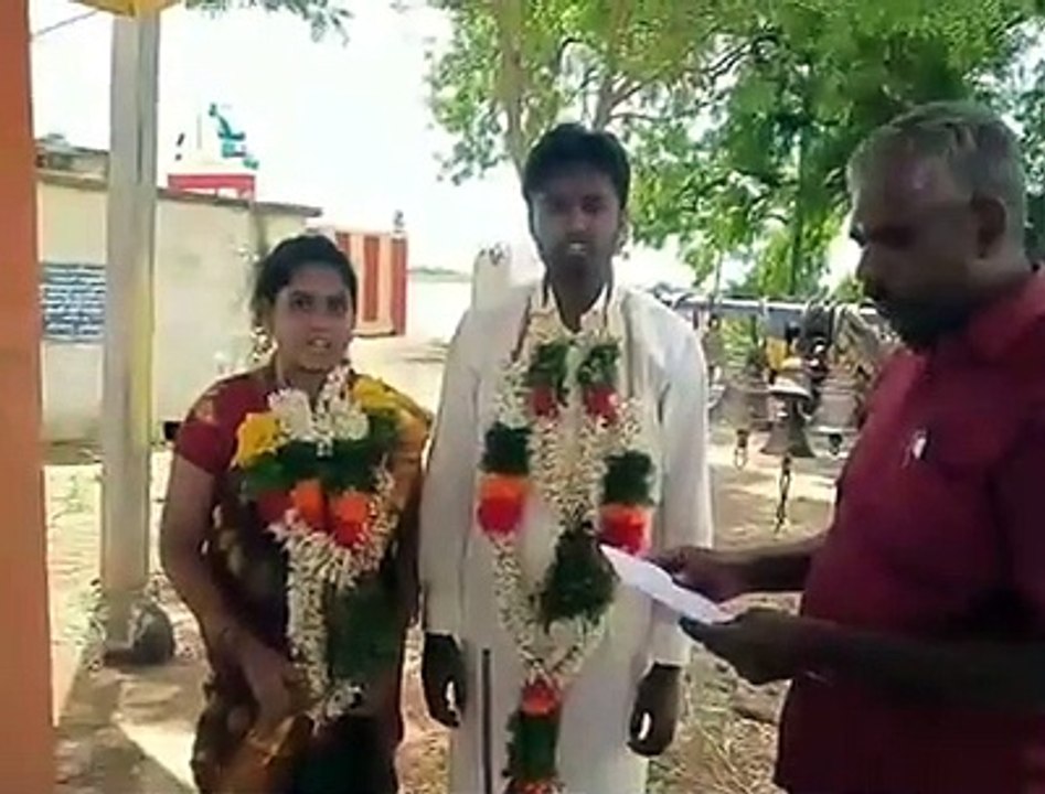 சமூக போராளி நந்தினிக்கு காதலருடன் எளிய முறையில் திருமணம்-வீடியோ