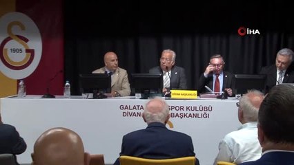 Galatasaray'ın temmuz ayı divanı başladı