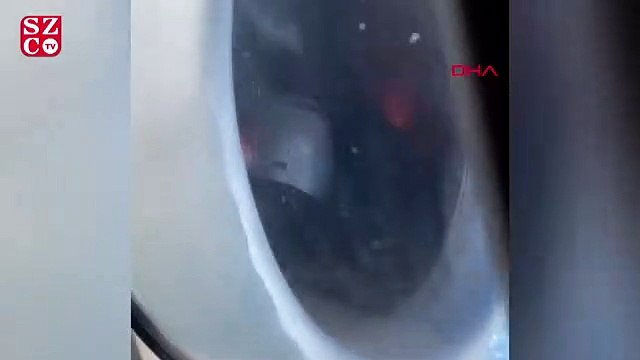 ABD'de motoru arızalanan uçak acil iniş yaptı