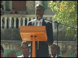 Lancement d’une police municipale des Cayes, 1er janvier 2016